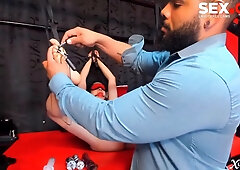 Blindfolded Foot Fetish Bondage