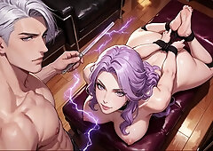 BDSM Stories #20: Lavender Shackles and Sparking Devotion