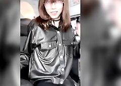 Oriental Sissy Smokin' and Groaning