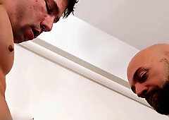 Grant gets sandwiched and fucked raw