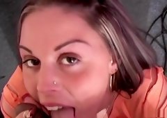 Exotic pornstar Nella Jay in hottest blowjob, fetish adult clip