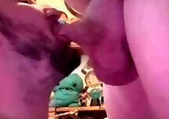 Grandpa dumps his load in my throat