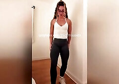 College Beauty's BIZARRE SQUIRT: Snatch Drenches Whole Room BIGGEST FLOOD