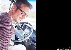 Selfpleasure with Hughe Climax at the Passenger Seat During the time that Driving