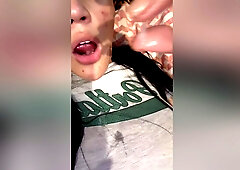 Handsfree Cumshot And Eating My Own Cum