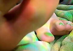 New Nail Paint Foot Tease In The Sun! Vote For Fresh Color On Merely Fans