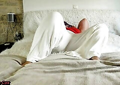 Sexually excited Wife Home Alone - Squirting Masturbation