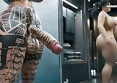 Fucking futa sluts fuck harder