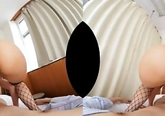 Asian girl screwed hardcore and gave blowjob