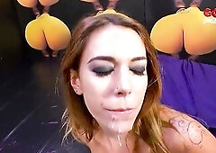 In this explosive GGG John Thompson group-sex a obedient blond gets surrounded by a pack of hard males. That babe deepthroats rod after dong whilst ge