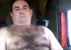 Amateur Daddy Horny Trucker Stud