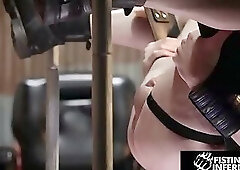 FISTING INFERNO - Bearded Dr. Daniels Turns a Checkup Into Full Submission