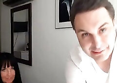 Ballbusting: Donna Africa kicks Andrea Dipr in the balls till cum!