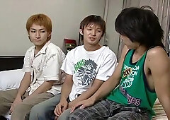 Hottest Asian gay boys in Best facial JAV video
