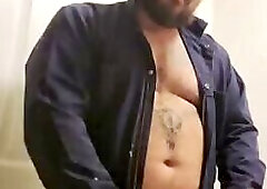 Greasy Mechanic Gives You a Facial