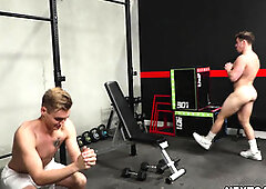 Ashton and Kyle fucked up at the gym