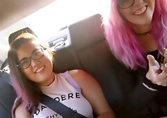 Girl Girl Vibrator Control In Uber