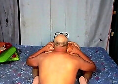 (REAL) Oswaldo enjoys prick and dressed in underwear. Amateur Latin Bottom Flick