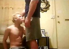 blonde twink caught jerking off