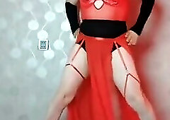 Club Slut Exotic Dance How Flexible White Body