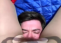 Hitchhiker Girl Turns Stranger Driver Into Her Facesitting Slave