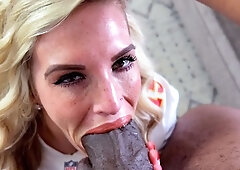 Kenziee Jayy - Huge BBC Scored A Touchdown Into My Puss