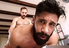 That thick Brazilian cock is ready to bang that daddy hole to the max