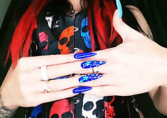 Sexy nails, halloween