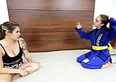 Cuty, breath play, fighting