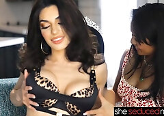 Lesbian Lingerie Seduces Straight Bride