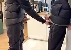 wank together in trackies