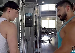 Gay anal sex, hunk bareback