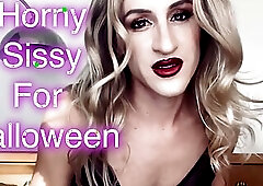 Horny Sissy For Halloween - Extended Preview