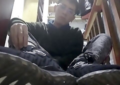 Relaxing My Sweaty Feet After Work