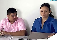The Big Ass Secretary Girl Failed at Her Job