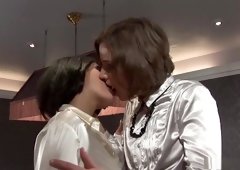 Incredible pornstars Izabella De Cruz and Gloria De Francesco in hottest lesbian, lingerie adult scene